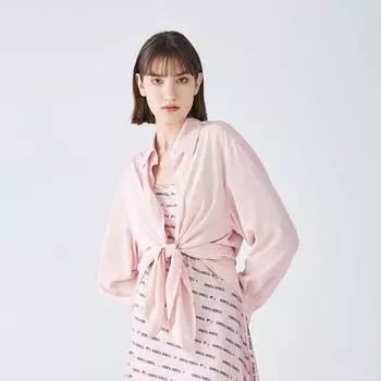 Obeg Summer New Fashion Sunscreen Air-Conditioned Room Shirt Sakura pollen 165/M/38