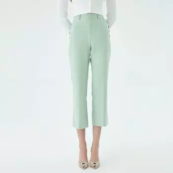 Obeg Summer Stylish Capable Trousers Mint Green 155/XS/34