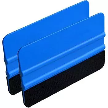 Оберточная лопаточка, автомобильная фетровая пленка, наклейка, скребок, наклейки, стекло, винил, шайба для пола, 2 шт. 11x2x8cm