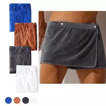 Обертывания для ванной, мужские обертывания для ванны, полотенце с застежкой, эластичная обертка для душа, обертка для спа-купания с полотенцем для домашнего путешествия One Size синий