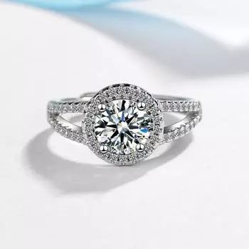 Обещание, классическое обручальное кольцо из стерлингового серебра 925 пробы AAA +, кольца с фианитом для женщин, ювелирные изделия для подружки невесты, подвески принцессы Resizable