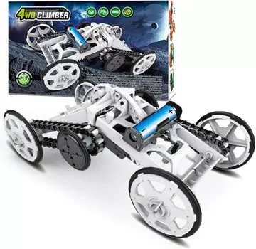 OBEST Электродвигатель Комплект Строительные блоки Автомобиль STEM Проект DIY Солнечная энергетика Инженерия Электроника Программирование Обучение Образовательная игрушка Наука