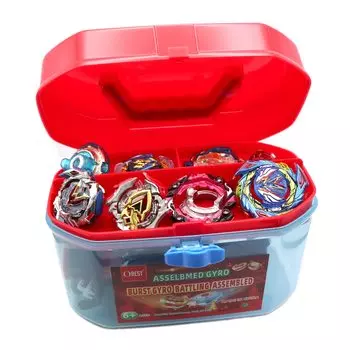 OBEST Кейс для хранения игрушек Портативный ящик для хранения Beyblade Burst Кейс для хранения гироскопа Портативный ящик для хранения гироскопа и пусковой установки
