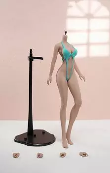 OBEST TBLeague Figure 2D Girl Body Super Flexible Seamless Body Bikini Set Santan 1/6 PLLB2022-S51B