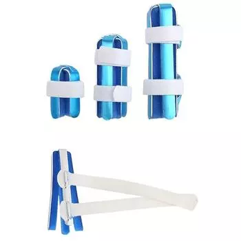 Обезболивание Фиксирующая шина для триггерного пальца Выпрямляющая скоба Регулируемая поддержка для вывихов, переломов и растяжений пальцев S