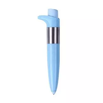 Обезболивающая ручка Handy Быстродействующее устройство для самомассажа болевых точек; Ручка для снятия боли Бытовая массажная ручка Автоматическая акупунктурная точка Акупунктурная точка One Size синий