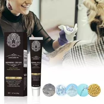 Обезболивающий крем Успокаивающий крем Эффективно уменьшает покраснение, раздражение и противозудный крем, Нежный увлажняющий успокаивающий крем One Size чёрный