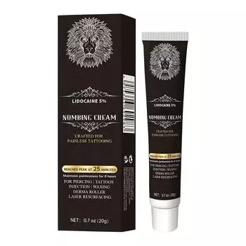 Обезболивающий крем Успокаивающий крем Эффективно уменьшает покраснение, раздражение и противозудный крем Нежный увлажняющий успокаивающий крем One Size чёрный