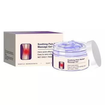 Обезболивающий массажный гель; Массажный гель; Обезболивающий гель; Крем для снятия дискомфорта в суставах Активный уход Гель для облегчения боли в коленном суставе One Size