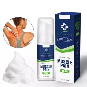 Обезболивающий проникающий крем для плечевых суставов, шейного отдела позвоночника, талии и ног 50 мл One Size