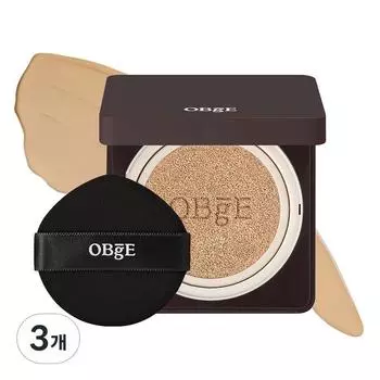 OBge Perfect Homme Кушон SPF50+ PA+++ 15г, Нет. 2 Beige, 3 шт., лучшая мужская косметика Кореи