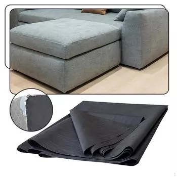 Обивочная черная пылезащитная накладка на диваны, стулья, пружинный блок, скрывает каркас 24 Inch x 3 Yard