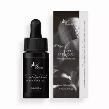 Objet by Kundal Perfume Volcanique Stone Diffuser Fragrance Oil 10 мл Oriental Patchouli, корейская косметика с хорошим ароматом