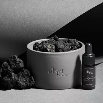 Objet by Kundal Perfume Volcanique Stone Diffuser Oriental Patchouli, корейская косметика с хорошим ароматом