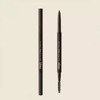 Objet Easy Pencil Brow 2 типа Выберите 1 Глубокий серый Темно-коричневый deep gray