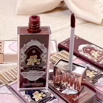 Облачная глазурь для губ, шесть цветов, матовая бархатная помада, сладкая отбеливающая грязь для губ с низкой насыщенностью 3g