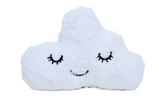 Облачная плюшевая подушка