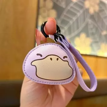 Облако Милая сумка кулон цветок животное держатель для ключей креативный милый PU брелок автомобильные аксессуары style3
