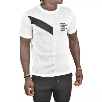 Облегающая трикотажная футболка DeepSEA из лайкры с круглым вырезом 2403230