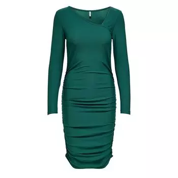 Облегающее платье с длинными рукавами Sansa Bayberry ТОЛЬКО для женщин M темно-зеленого