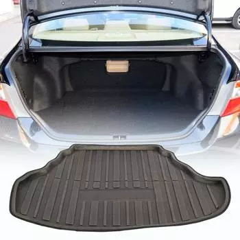 Облицовка багажника Влагостойкая изоляция багажника Задний обогреваемый коврик из ПВХ Защитный поднос