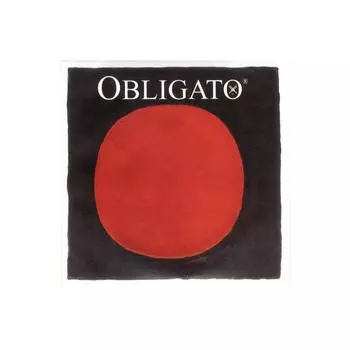 Obligato Скрипичная струна D струна синтетический сердечник серебро том 411321 4/4