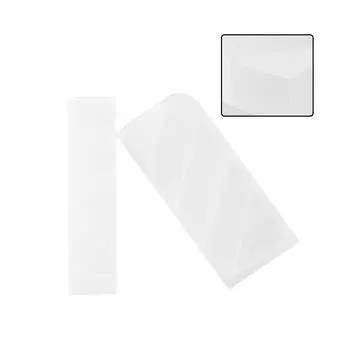 Oblique Insertion Pen Holder Clear Frosted Desktop Storage Box Office Stationery Case Rack