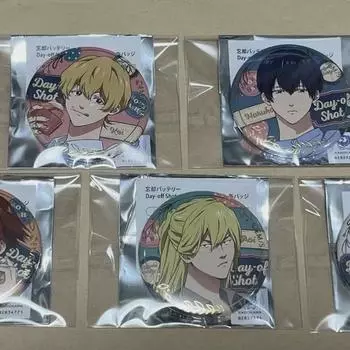Oblivion Battery Mangbae Day Off Shot Can Badge Kiyomine Kaname Todo Chihaya