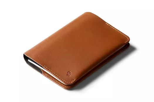 Обложка для блокнота Bellroy формата A6, кожаная обложка для блокнота, обложка для блокнота, карамель -