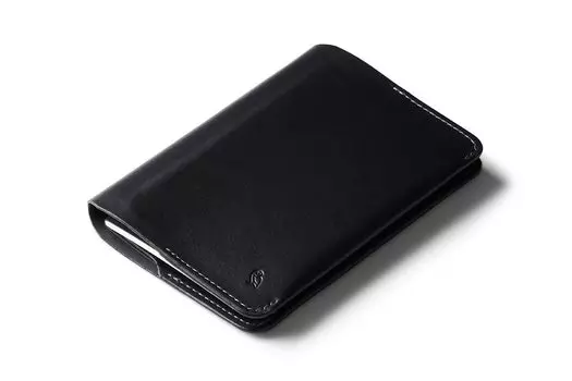 Обложка для блокнота Bellroy формата A6, кожаная обложка для блокнота, обложка для блокнота, черная -