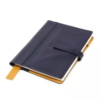 Обложка для блокнота Lightex формата A5, совместимая с Hobonichi, совместимая с Cousin, натуральная кожа, двухцветная обложка для блокнота из коровьей кожи