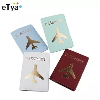 Обложка для паспорта с тиснением самолета, багажная бирка, пара, свадебная обложка для паспорта, набор, держатель для письма, дорожная обложка для паспорта белый