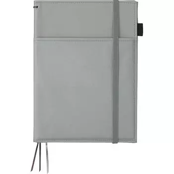 Обложка для заметки Kokuyo, совместимая с CysteMic Ring Note B5, кожаный материал, 40 листов, № V683b M