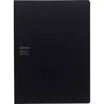 Обложка для заметок KOKUYO с документом 1 Campus Notebook Black File, в комплекте, № 613B-D