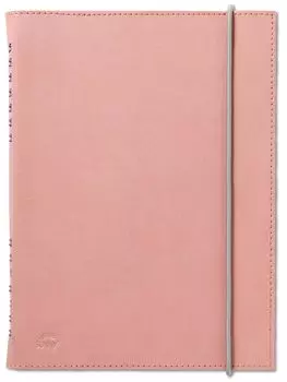 Обложка из ПУ кожи Iroha Publishing SUNNY NOTE [розовая] LSNP-05 розовый