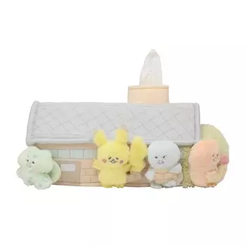 Обложка оригинальной коробки с салфетками Pokemon Center Пожалуйста, напишите отчет!