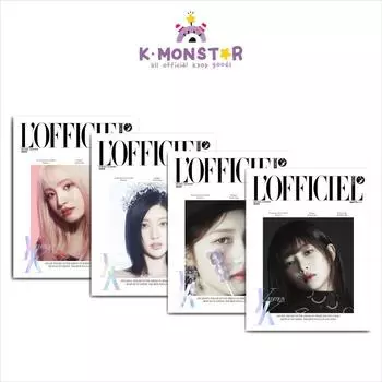 Обложка SS L OFFICIEL IVE REI & LEESEO & LIZ & GAEUL 2024