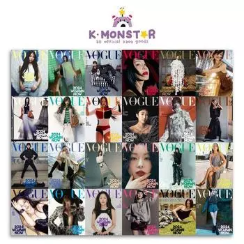 Обложка журнала 2024.3 VOGUE 2024 WOMAN NOW IVE, NEWJEANS, TAEYEON, JEON SO MI