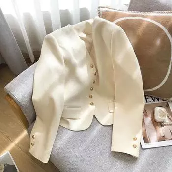 Обновите свой гардероб идеальным весенним однобортным костюмом для миниатюрных женщин. S