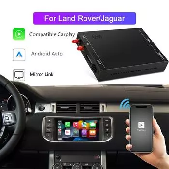 Обновление Декодер Бокс мультимедийный интерфейс CarPlay Android auto Комплект для дооснащения для оригинального экрана головного устройства JAGUAR/Land Rover Bosch с 8-дюймовым экраном