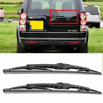 Обновление комплекта задних щеток стеклоочистителя для Land Rover DISCOVERY 4 2010-2016 Auto Car Black Rear Window Wiper Blade