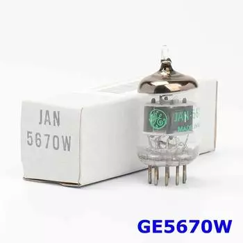 Обновление лампы GE 5670W до лампы предусилителя 6N3/6H3N/396A/2C51/5670 1PC