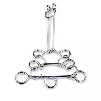 Обновление металлическое кольцо головоломка головоломка металлическая проволока головоломка образовательная забавная игрушка