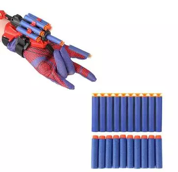 Обновление Мягкая бомба-спрей Мягкая игрушка-бомба Игрушка на запястье Детская игрушка Детский браслет в перчатках синий