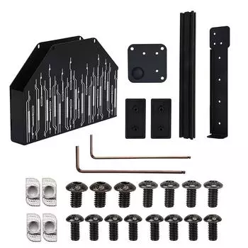 Обновление верхнего браслета, совместимого с Bambu Lab A1 Mini Обновление верхнего браслета, поддержка катушки AMS Hold чёрный