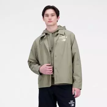 Обновленная тканая куртка New Balance Essentials MJ31531CGN
