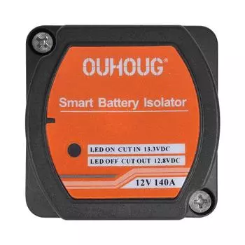 Обновленное реле раздельного заряда 12 В 140 А, чувствительное к напряжению, для кемперов, кемперванов Vsr VSR