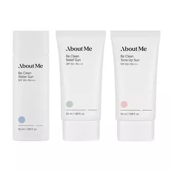 [Обо мне] Be Clean Relief / Тонизирующий / Вода Sun SPF50+ PA++++ 50мл Relief