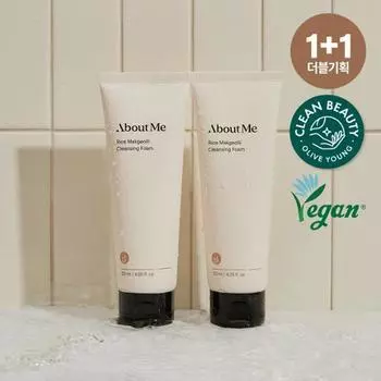 Обо мне Очищающая пенка для риса Макколи Double Special (120мл+120мл)