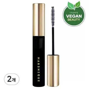 Обогащенный черный питательный крем для ресниц Marcique, 7,5 мл, 2 шт.
